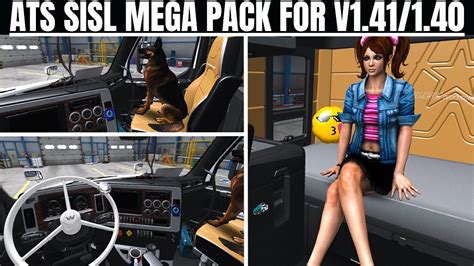 American Truck Simulator Sisls Mega Pack Update Ats 141 140 4k