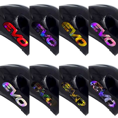 Evo Helmet Stickers Hologram Side Decals For V And V Gsx