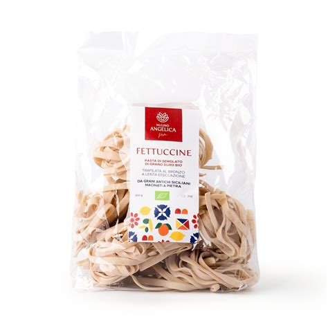 Fettuccine Pasta Artigianale Di Grani Antichi Siciliani