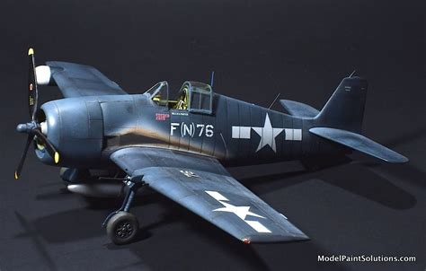 The Eduard Grumman F F N Hellcat Night Fighter Model Paint