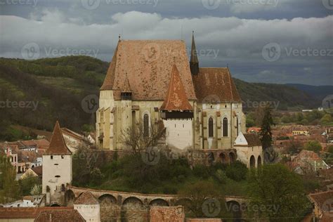 Biertan a very beautiful medieval village in Transylvania, Romania. A ...