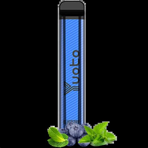 Yuoto 2500 Puffs Blueberry Mint Disposable Vape In Dubai