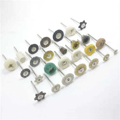 Free Shipping 26pcs Dental Lab Brush Polishing Wheel Polishers For