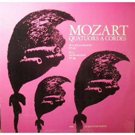 Mozart Quatuors Cordes N En La Majeur Kv N En R Majeur