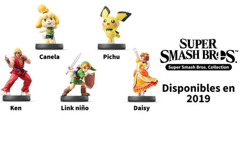 Anunciadas Las Fechas De Salida De Los Nuevos Amiibo De Super Smash