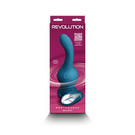 Revolution Earthquake Dildo Con Movimiento Banana Pop Sex Shop Para