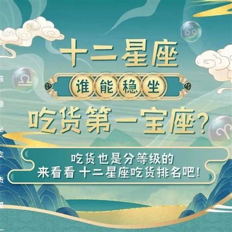 十二星座谁能稳坐吃货第一宝座？ 信用卡 公众 宝座