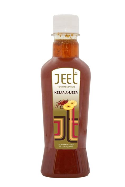 Jeet Bottle Kesar Anjeer Syrup Packaging Size 300 Ml Liquid At Rs