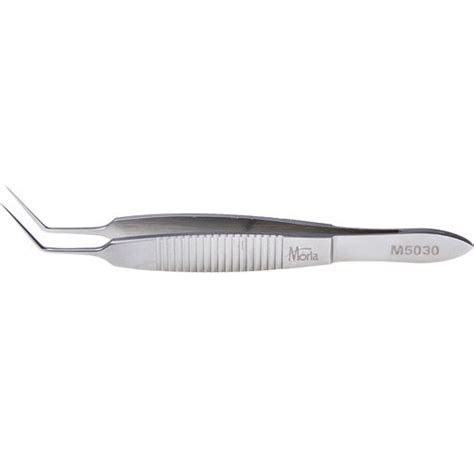 Pinza para oftalmología M5030 Moria Surgical curva