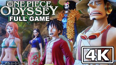 One Piece Odyssey Full Game Walkthrough K Youtube