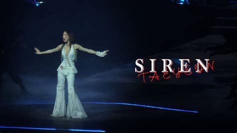 230604 Siren TAEYEON 태연 The Odd of Love Seoul Day 2 4K YouTube