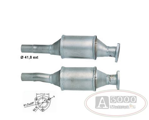 Catalizzatore Direct Fit Catalytic Converter Dfc Seat Ibiza I