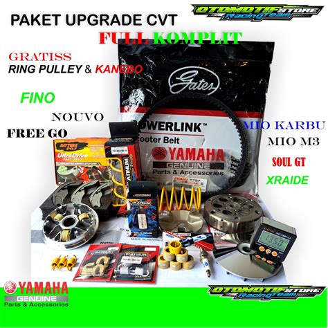 Jual Paket Upgrade Cvt Yamaha Mio J S Z Sporty Karburator Fi Smile M