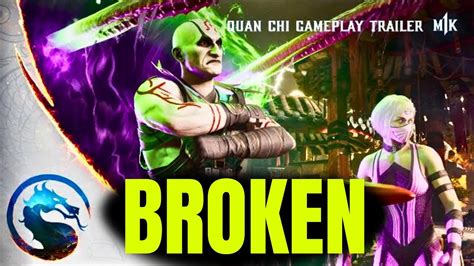 First Look At Quan Chi And Khameleon In Mortal Kombat Broken Youtube