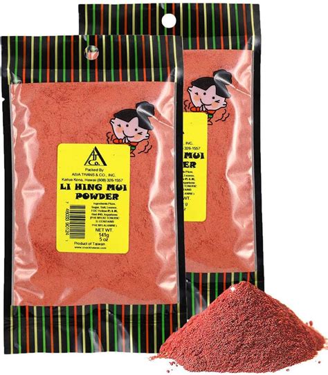 Amazon Asia Trans Li Hing Mui Crack Seed Plum Powder Hawaiian