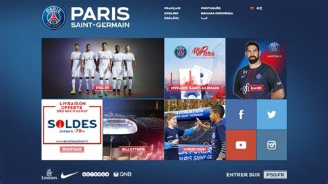 Club Le Psg A Le 12e Site De Club Le Plus Visité Du Football Mondial