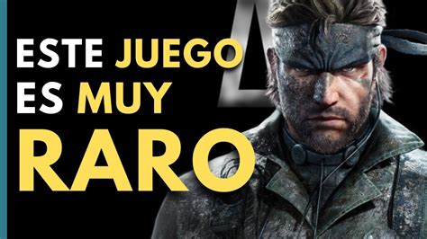 El Juego Mas Raro De La Saga Metal Gear Solid V Dinosagrios Youtube