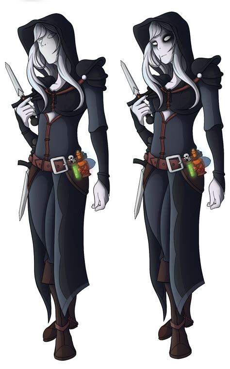 Art Artwork Of My Changeling Rogue Named Vu Both With And Without Her