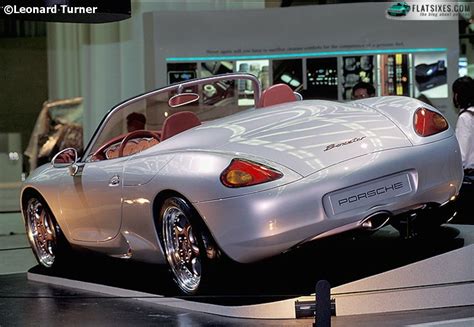 1993 Porsche Boxster Prototype Seen From Rear Porsche Boxter Boxster