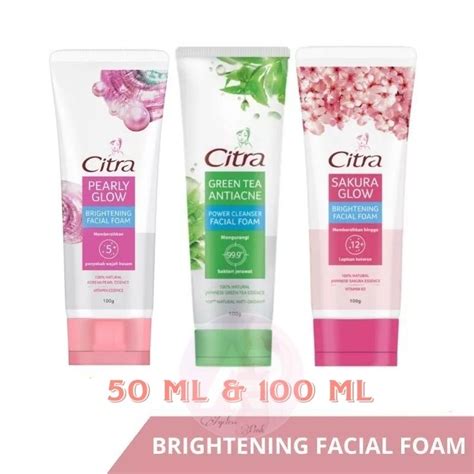 Jual Citra Sakura Fair Pearly White Sakura Anti Acne Facial Foam