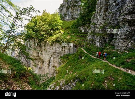 Monte Baldo hiking tour Stock Photo - Alamy