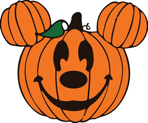 Mickey Pumpkin Head Svg Halloween Pumpkin Mouse Head Svg T Inspire