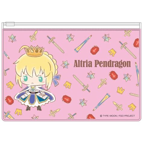 ~出清小屋~現貨 日版 Fate Grandorder Fgo 賽巴 Saber 夾鏈袋 Sanrio 13x18cm 蝦皮購物