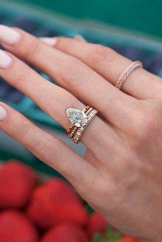 Rings 2024 51 Fantastic Engagement Ring Ideas Pear Cut Engagement