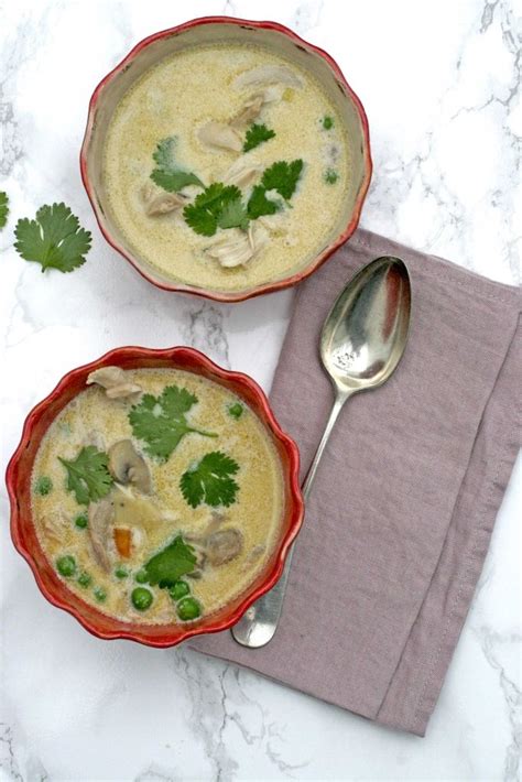 Thaise Kippensoep Met Kokos Tom Kha Kai Bernardus Driesprong Horeca