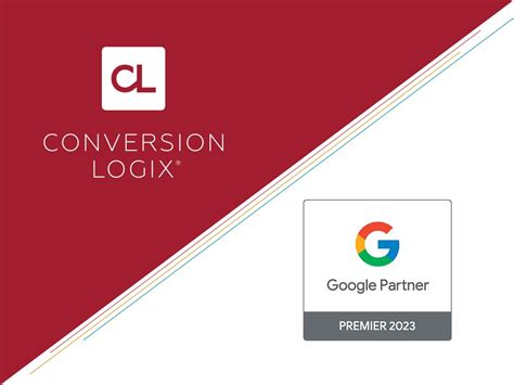 Conversion Logix Is Named A 2023 Google Premier Partner Conversion Logix