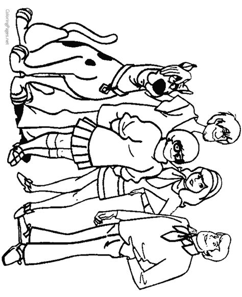 Daphne Scooby Doo Coloring Pages