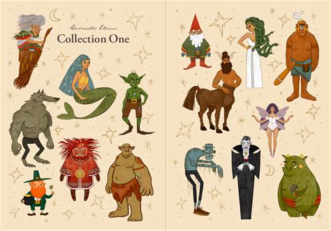 Encyclopedia of Legendary Creatures – Wall Encyclopedia