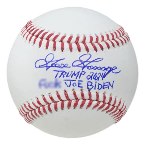 Goose Gossage Signed OML Baseball Inscribed Trump 2024 F Joe