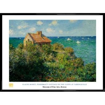 Poster Reproduction Encadré Claude Monet Cabane De Pêcheur Près Du