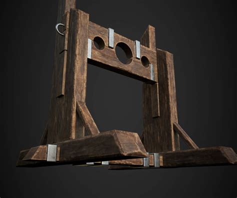 ArtStation - medieval pillory | Game Assets