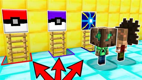 No Escojas La Escalera Lucky Block Pok Mon Equivocada Minecraft