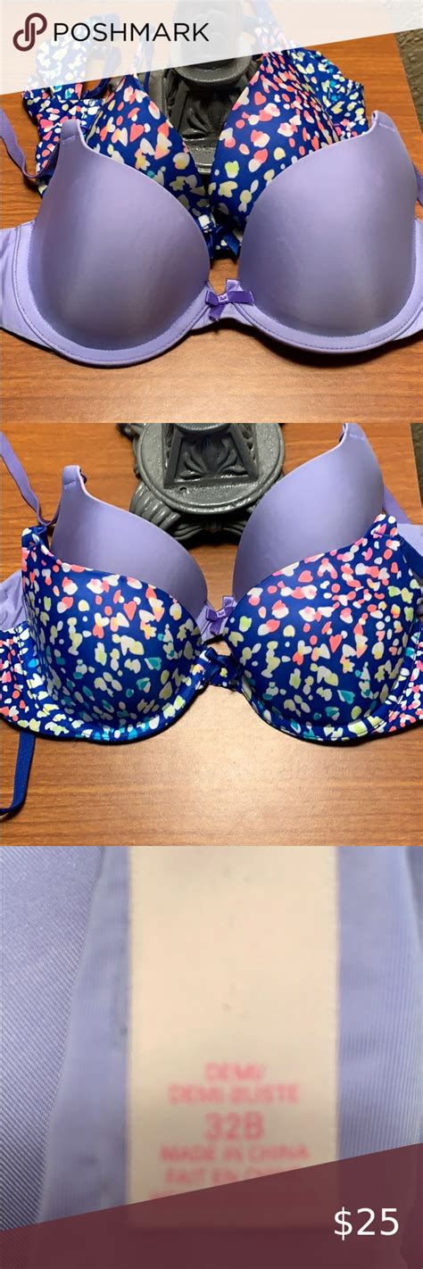 Two Demi Bras From Vs 32b Demi Bras Bra Victoria Secret