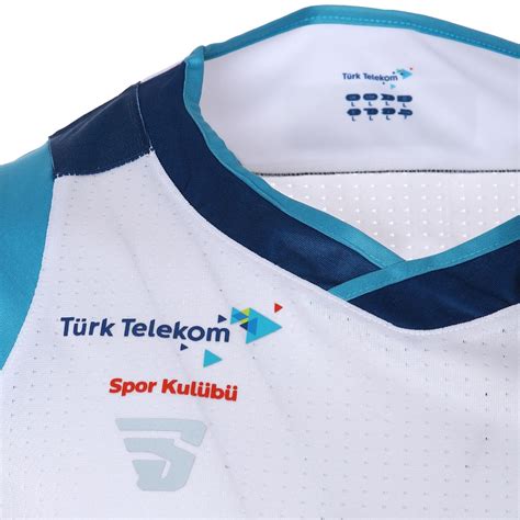 Sportive T Rk Telekom Erkek Beyaz Basketbol Forma Tku Byz Sportive