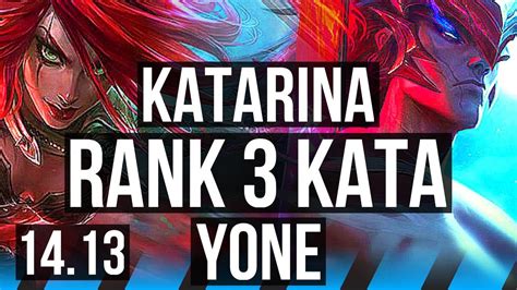 Katarina Vs Yone Mid Rank 3 Kata Quadra 800 Games Br