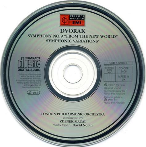 Dvorak Symphony No 9 From The New World Symphonic Variations By