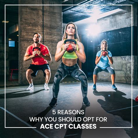 5 Reasons Why You Should Opt For Ace Cpt Classes Fitness Matters