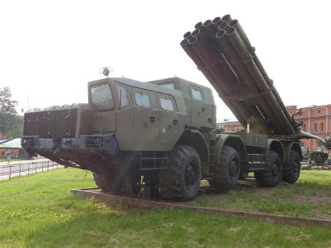 BM-30 Smerch Multiple Rocket Launcher - Saint Petersburg