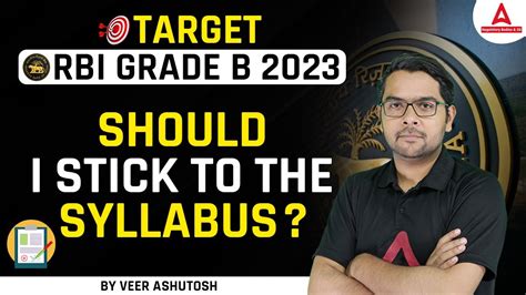 Rbi Grade B Syllabus Rbi Grade B 2023 Preparation Syllabus