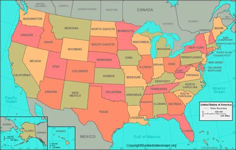 US State Map | United States State Map [USA]