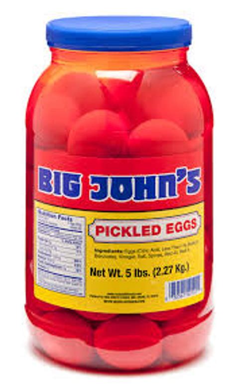 Big John's Pickled Red Eggs | www.pickledstore.com