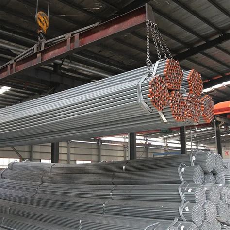 Large Stock Hot DIP 6 Inch Sch40 S275jr Galvanized Round Welded Pipe