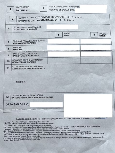 Example Of Marriage Certificate Translation Certified Translation Of