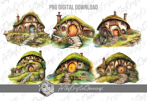 The Hobbit Hole Drawing