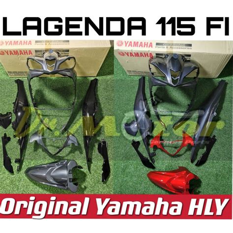 100 Original Yamaha Lagenda 115 Fi Srl 115 Fuel Injection 2wb Coverset Cover Set Body Caver