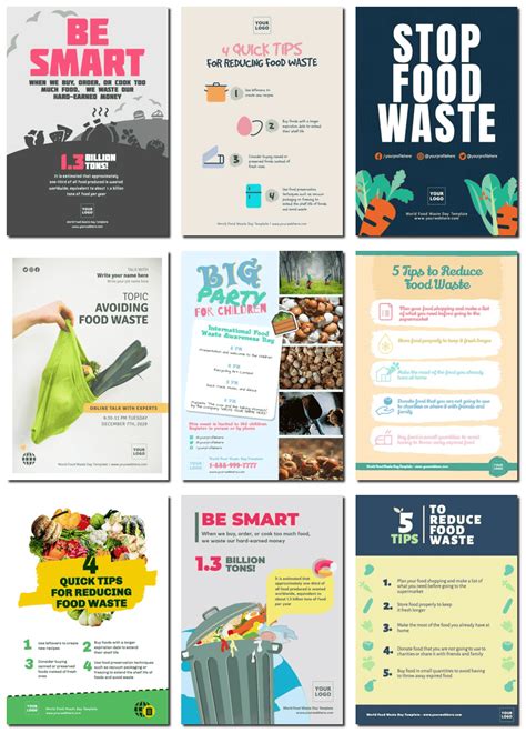 Make A Zero Food Waste Poster Online